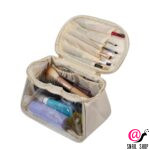 KRISTALLER Косметичка женская Elegant Suitcase, кремовый