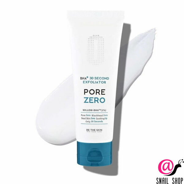 BE THE SKIN Пилинг - скатка для лица с кислотами BHA+ Pore Zero 30 Second Exfoliator