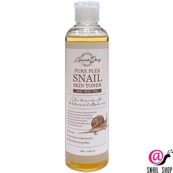 GRACE DAY Очищающий тоник для лица с экстрактами Pure Plex Skin Toner Snail