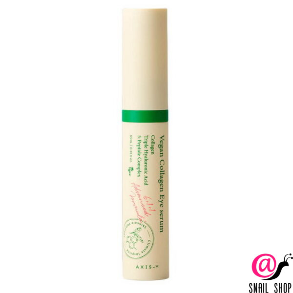 AXIS-Y Сыворотка для зоны вокруг глаз с массажным аппликатором Vegan Collagen Eye Serum