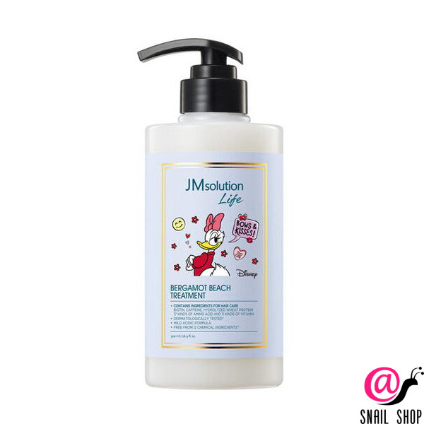 JM SOLUTION Маска для волос с экстрактом бергамота Treatment Disney Life Bergamot Beach