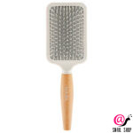 MASIL Расческа для волос с антистатическим эффектом Wooden Paddle Brush