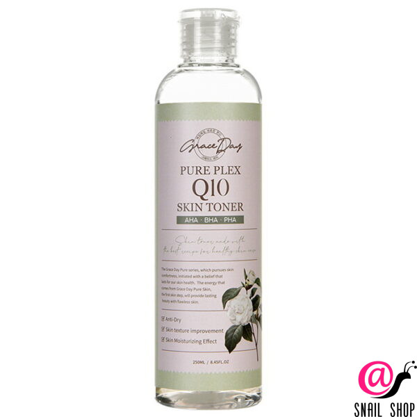 GRACE DAY Очищающий тоник для лица с экстрактами Pure Plex Skin Toner Q10