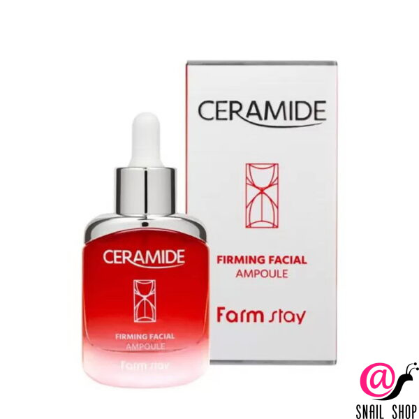 FARMSTAY Укрепляющая ампульная сыворотка с керамидами Ceramide Firming Facial Ampoule
