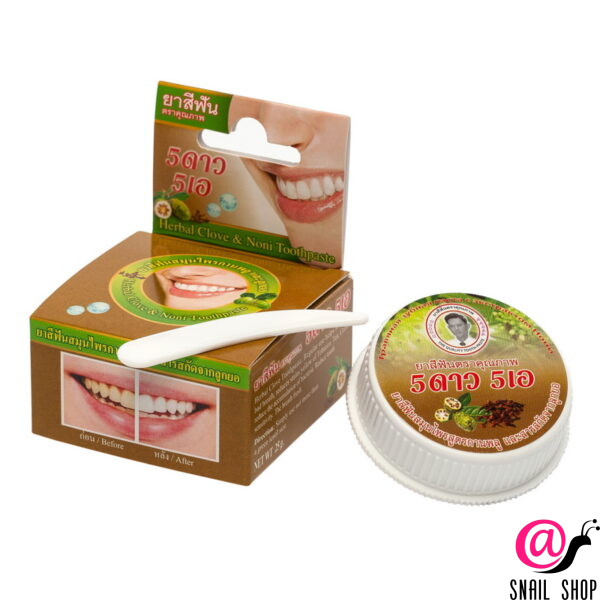 5 STAR COSMETIC Зубная паста ЭКСТРАКТ НОНИ травяная