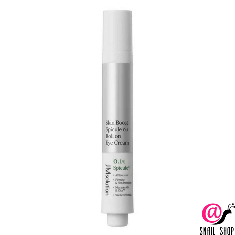 jm solution Крем для кожи вокруг глаз с массажным роликом skin boost spicule 0.1 roll on eye cream JM SOLUTION Крем для кожи вокруг глаз с массажным роликом Skin Boost Spicule 0.1 Roll On Eye Cream