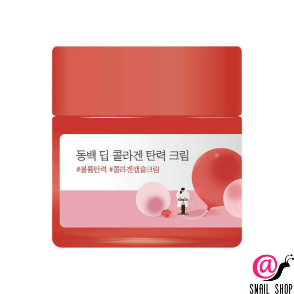 ROUND LAB Крем укрепляющий коллагеновый с камелией Camellia Deep Collagen Firming Cream