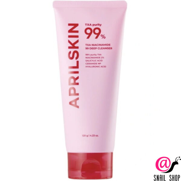 APRILSKIN Пенка для умывания глубокоочищающая TXA Niacinamide 99 Deep Cleanser