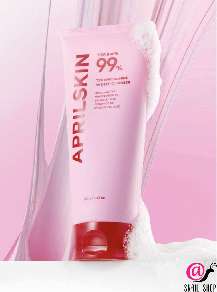 APRILSKIN Пенка для умывания глубокоочищающая TXA Niacinamide 99 Deep Cleanser