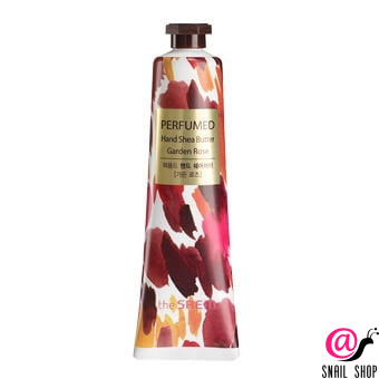 THE SAEM Крем для рук парфюмированный с маслом ши Perfumed Hand Shea Butter Садовая роза