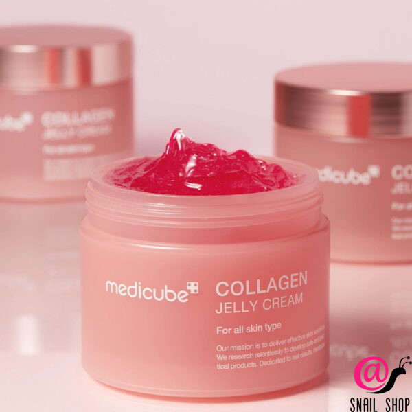 MEDICUBE Укрепляющий гель-желе с ПДРН лосося и коллагеном Collagen Jelly Cream