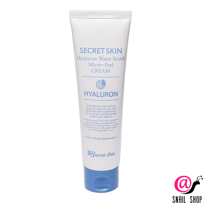 secret skin Крем для лица гиалуроновый hyaluron water bomb micro peel cream SECRET SKIN Крем для лица гиалуроновый Hyaluron Water Bomb Micro Peel Cream