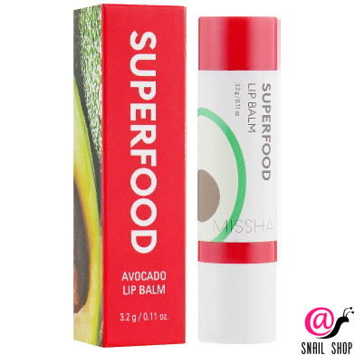 MISSHA Питательный бальзам для губ Superfood Avocado Lip Balm