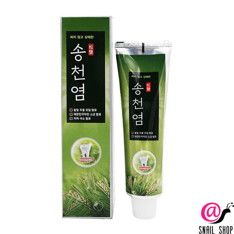 median Зубная паста с экстрактом хвои и соли songcheon salt toothpaste MEDIAN Зубная паста с экстрактом хвои и соли Songcheon Salt Toothpaste