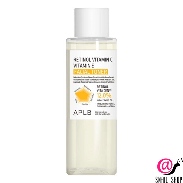 APLB Укрепляющий тоник с ретинолом Retinol Vitamin C Vitamin E Facial Toner