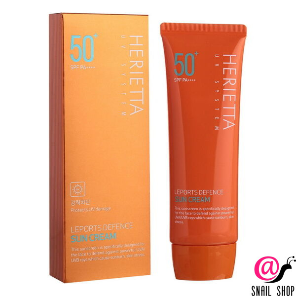 WELCOS Солнцезащитный крем Herietta Leports Defence Sun Cream SPF50+ PA+++