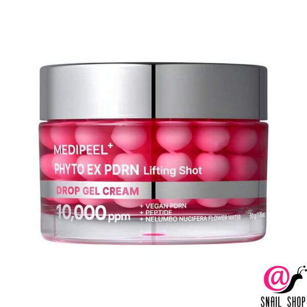 MEDIPEEL Капсульный крем с пептидами, ПДРН и микроиглами Phyto EX PDRN Lifting Shot Drop Gel Cream