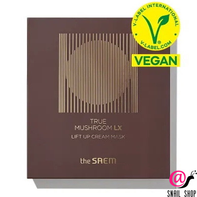 THE SAEM Крем-маска для лица подтягивающая с грибным комплексом True Mushroom LX Lift UP Cream Mask