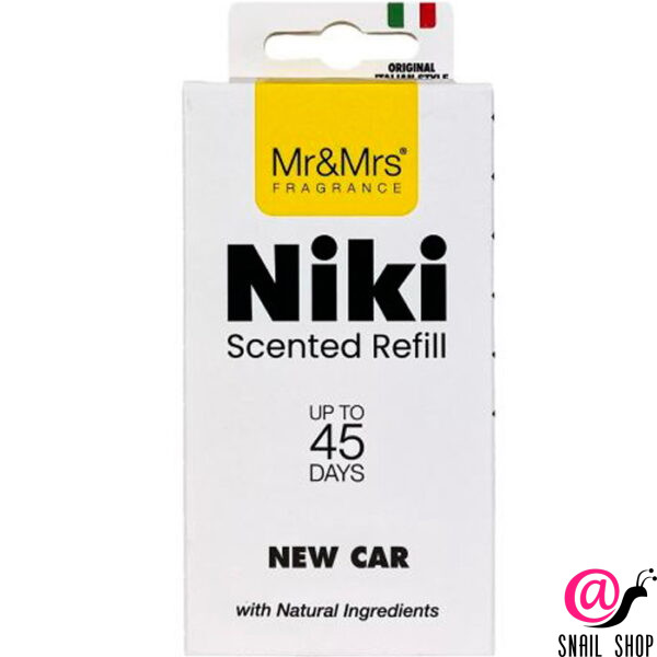 NIKI Сменный блок ароматизатора NEW CAR Новая машина (для NIKI всех серий)