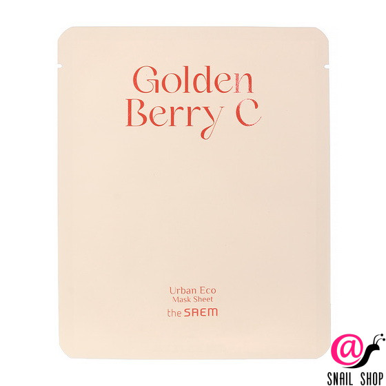 THE SAEM Маска на тканевой основе Urban Eco Golden Berry C Mask Sheet