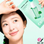 CELIMAX Маска тканевая успокаивающая на основе центеллы The Real Cica Calming Serum Mask