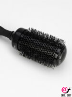 SIMA LAND Брашинг керамический Premium, продуваемый, прорезиненная ручка, d=53/70 мм, 28.7 см черный