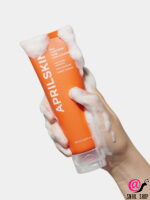 APRILSKIN Морковная пенка для умывания с салициловой кислотой Real Carrotene Acne Foam Cleanser