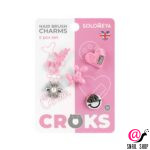 SOLOMEYA Набор украшений для расчески "Классика" (5 шт) Set of Charms For Hair Brush "Classic Design