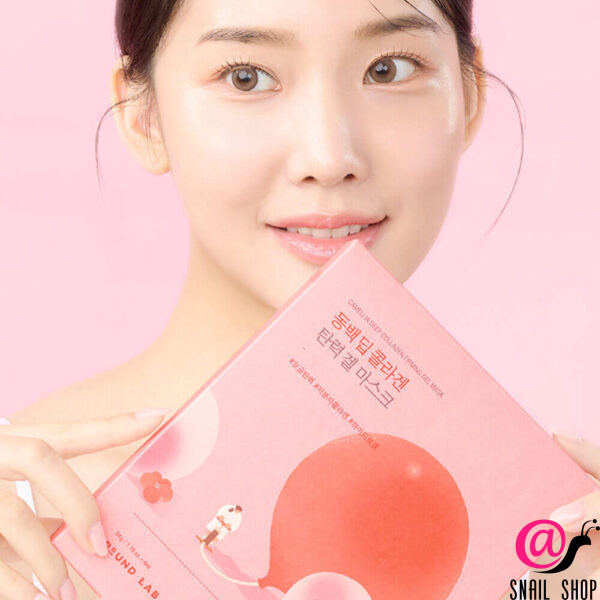 ROUND LAB Маска гидрогелевая с коллагеном Camellia Deep Collagen Firming Gel Mask