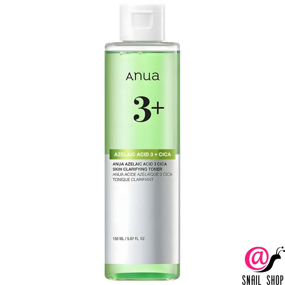 anua Тоник с 3% азелаиновой кислоты и центеллой azelaic acid 3 cica skin clarifying toner ANUA Тоник с 3% азелаиновой кислоты и центеллой Azelaic Acid 3 Cica Skin Clarifying Toner