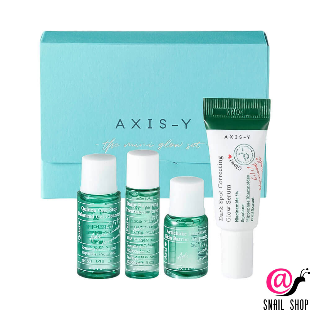 axis y travel набор бестселлеров для сияния кожи the mini glow set AXIS-Y Travel-набор бестселлеров для сияния кожи The Mini Glow Set