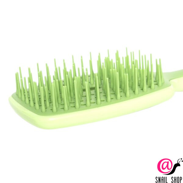 SOLOMEYA Расческа вентилируемая для волос Vented Hair Brush Green