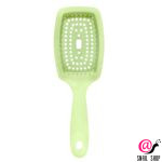 SOLOMEYA Расческа вентилируемая для волос Vented Hair Brush Green