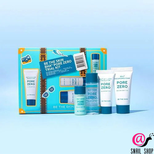 BE THE SKIN Набор миниатюр для сужения пор и против черных точек BHA+ Pore Zero Trial Kit