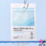 SKIN627 Пэды-пачти с гиалуроновой кислотой и центеллой Hyaluron With Cica Toner Pad