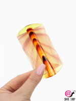 SIMA LAND Расчёска двусторонняя, 10.5*5 см, цвет янтарный