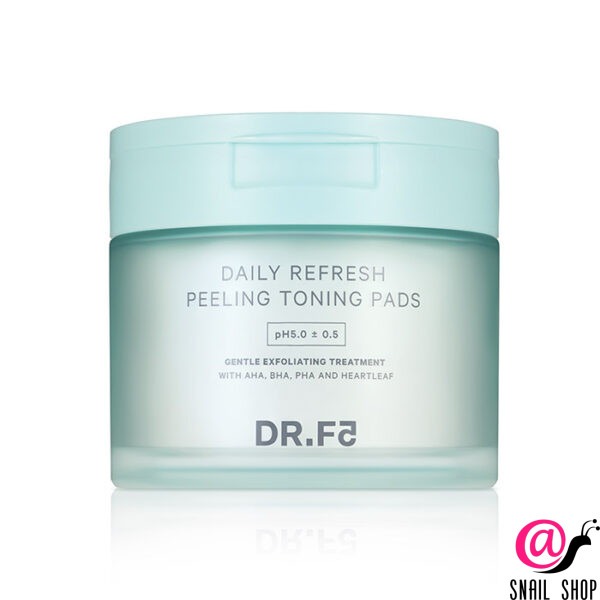 DR.F5 Mягкие тонизирующие пилинг пэды Daily Refresh Peeling Toning Pads