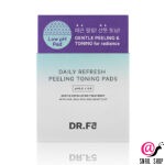 DR.F5 Mягкие тонизирующие пилинг пэды Daily Refresh Peeling Toning Pads
