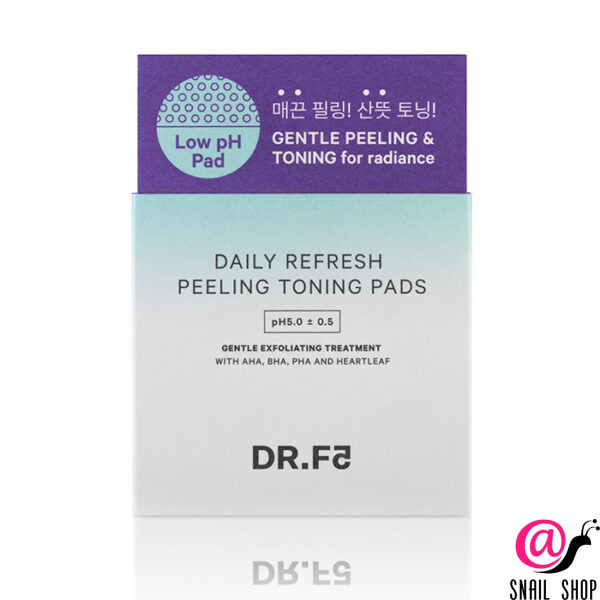 DR.F5 Mягкие тонизирующие пилинг пэды Daily Refresh Peeling Toning Pads