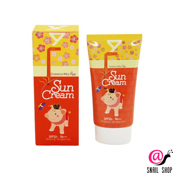 ELIZAVECCA Солнцезащитный крем Milky Piggy Sun Cream SPF50+ PA+++