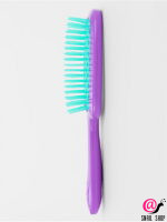 SIMA LAND Расчёска массажная, широкая, вентилируемая, 8.5*20.5 см, сиреневая, бирюзовая