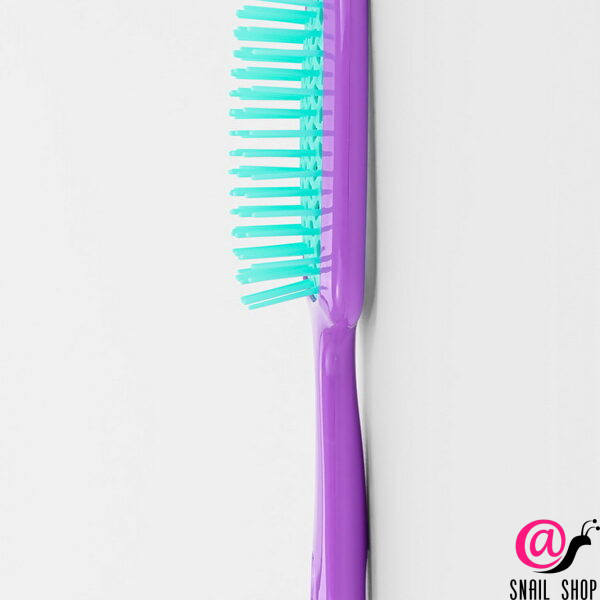 SIMA LAND Расчёска массажная, широкая, вентилируемая, 8.5*20.5 см, сиреневая, бирюзовая