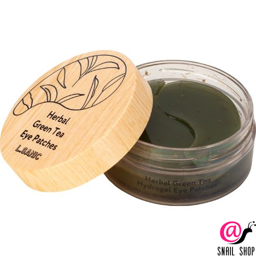 L.SANIC Гидрогелевые патчи с экстрактом зеленого чая Herbal Green Tea Hydrogel Eye Patches