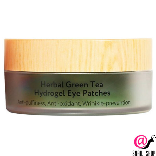L.SANIC Гидрогелевые патчи с экстрактом зеленого чая Herbal Green Tea Hydrogel Eye Patches