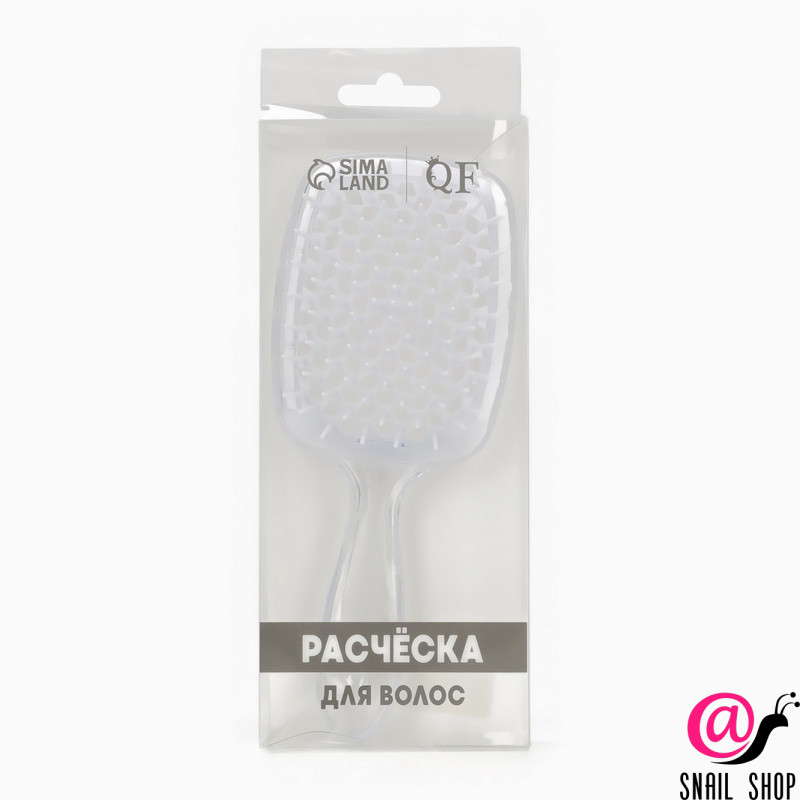 sima land Расчёска массажная, широкая, продуваемая, 8.5*20.5 см, прозрачная SIMA LAND Расчёска массажная, широкая, продуваемая, 8.5*20.5 см, прозрачная