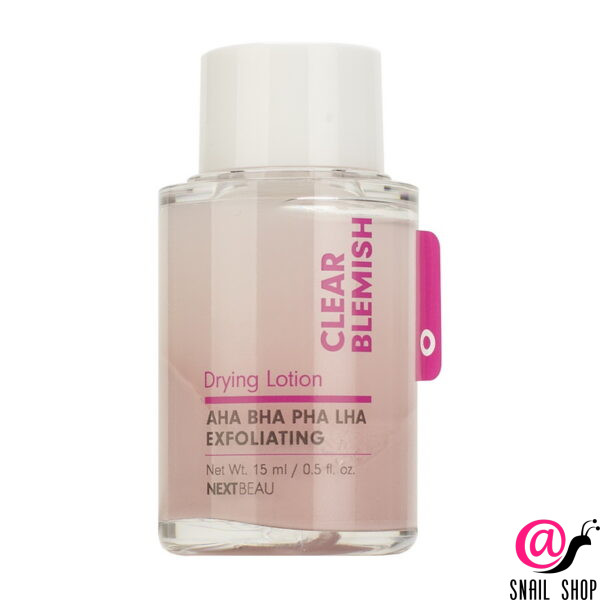 NEXTBEAU Быстродействующий лосьон точечного применения от прыщей Clear Blemish Drying Lotion