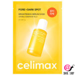 CELIMAX Маска для выравнивания тона и рельефа кожи Pore+Dark Spot Brightening Serum Mask