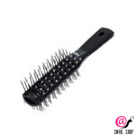 KRISTALLER Расческа для волос туннельная двусторонняя пластиковые штифты