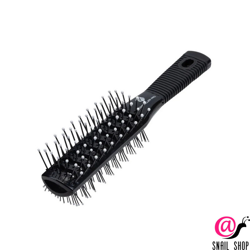 kristaller Расческа для волос туннельная двусторонняя пластиковые штифты KRISTALLER Расческа для волос туннельная двусторонняя пластиковые штифты