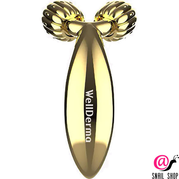 WELLDERMA Компактный ролик для лифтинга лица Roller Compact Face Lifting Gold